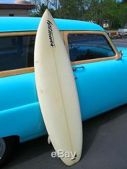 Vintage 1980s hot moves quad fin surfboard surfer sweet surfer surfing surf