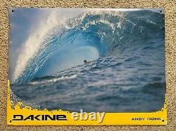 Vintage 2 Sided Dakine Bruce & Andy Irons Surfing Display Sign Foamboard Poster