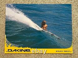 Vintage 2 Sided Dakine Bruce & Andy Irons Surfing Display Sign Foamboard Poster