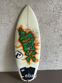 Vintage 4ft Craig Cronin Signed Personalized Surfboard for Florida Waves No Fins