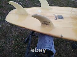 Vintage 5'10 Handshaped Stussy surfboard