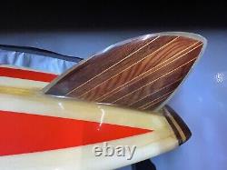 Vintage 60's Restored Surfboard Jeffery Dale