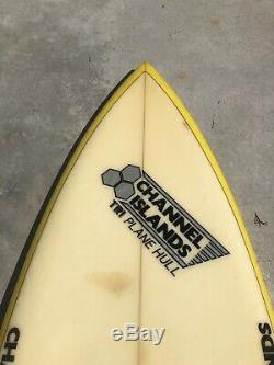 Vintage Al Merrick Twin Fin Surfboard 1980s Rare Tom Curren