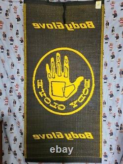 Vintage Body Glove Beach Boat Surfing Polyster Woven Mat 6x3ft Exclusive Promo