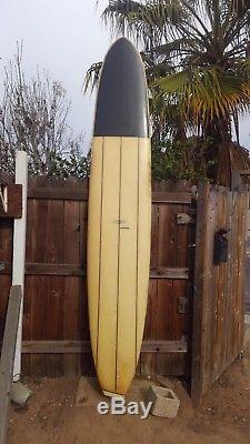 Vintage CARL EKSTROM ASYMMETRIC SURFBOARD 10'3x 22-1/2x 3