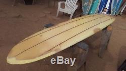 Vintage CARL EKSTROM ASYMMETRIC SURFBOARD 10'3x 22-1/2x 3