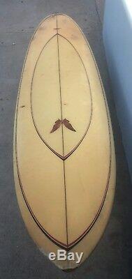 Vintage CON Surfboard Crystal Spear 7 FT