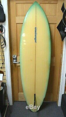 Vintage Challanger 6'5 x 20.25 x 2.25 Single Fin Surfboard NJ Pick Up Only
