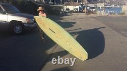 Vintage Custom Con Windsurf/surf Fiberglass One Of A Kind Board