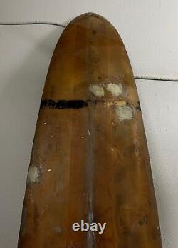 Vintage Duke Dana San Diego California Longboard Surfboard 9'8'