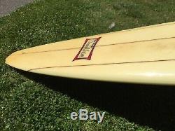 Vintage Early 80s Dewey Weber Longboard/ Surfboard