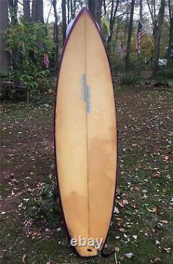 Vintage Encinitas Clark Foam Surfboard J. Kies Tri Fin Thruster 81 Will Ship
