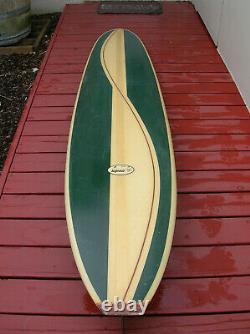 Vintage Greg Noll S STRINGER SURFBOARD 1960s longboard nice surfer surfing rare
