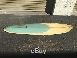 Vintage Hansen surfboard single fin