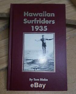 Vintage Hawaiian Surfriders 1914 by Surf Innovator Tom Blake Duke Kahanamoku