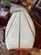 Vintage Longboard Surfboard 101' Survivor No Brown Big Glassed Keel