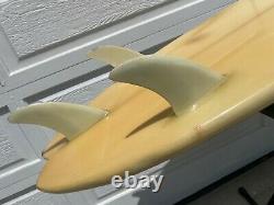 Vintage McCoy Surfboard 1980's Shaped by Greg Pautsch 5'8 Lazer Zap Thruster