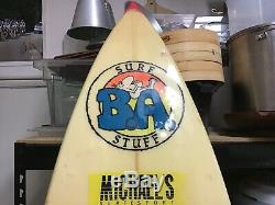 Vintage Michael's Surf & Sports 7'8 Surfboard (Fun Board) Local P U