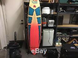 Vintage Michael's Surf & Sports 7'8 Surfboard (Fun Board) Local P U