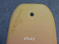 Vintage Morey Boogie 139 Red Edge bodyboard boogieboard board with fins