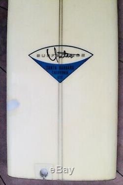 Vintage Pope Bisect Kenny Yater Two-piece Travel Surfboard