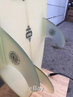 Vintage STUSSY Surfboard Tri Fin 6'6 Short Board 1980s 1990s