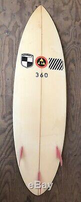 Vintage Schroff Surfboard 62 Peter Schroff shaped 1984/85 Echo Beach