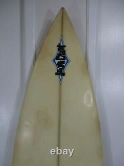 Vintage South Coast 6' Surfboard Tri-Fin HANDSHAPED & SIGNED by LARRY RICCI