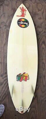 Vintage Stussy Surfboard 62
