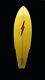 Vintage Surfboard Catri Lightening Bolt 1976 Swallow Tail 6' 1 Foam Board Fl