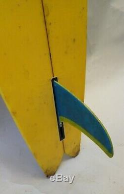 Vintage Surfboard Catri Lightening Bolt 1976 Swallow Tail 6' 1 Foam Board FL