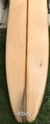 Vintage Surfboard House Miami Surfboard Longboard 9'8 Serial# 2198/Gene Vernon