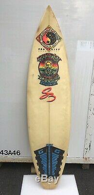 Vintage Surfboard Town & Country Christian Fletcher Pro Series T&C Astrodeck Pad