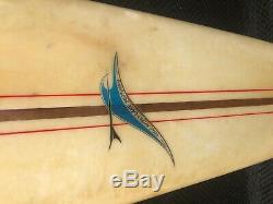 Vintage Surfboard Very Rare John Kelly Hydroplane