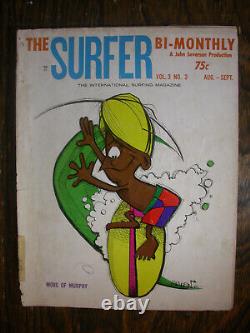 Vintage Surfer Magazine Vol 3 #3 1962