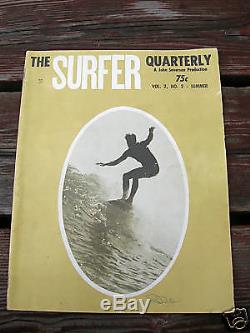 Vintage Surfer surfing magazine rick griffin vol 2 # 2 john severson surfboard