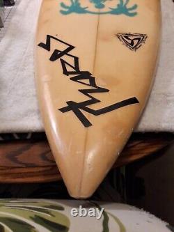 Vintage Tim Phares Numbered And Signed Surfboard