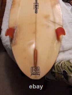 Vintage Tim Phares Numbered And Signed Surfboard