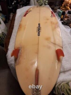 Vintage Tim Phares Numbered And Signed Surfboard