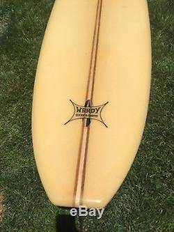 Vintage Wardy Surboard 1963/1964 T-band Stringer 10'3