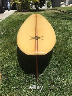 Vintage Wardy Surboard 1963/1964 T-band Stringer 10'3