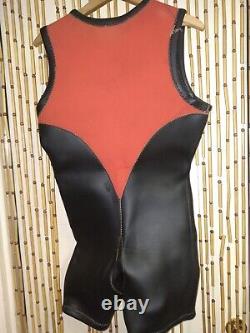 Vtg 1950s 60s JACK O'NEILL 1st Rubber Wetsuit Shorty Santa Cruz museum SURF RARE
