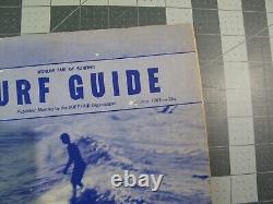 Vtg 1960s Surfing ephemera World Fair Surf Guide Vol 1 #2 1963
