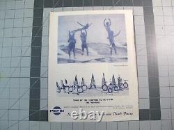 Vtg 1960s Surfing flyer poster 3rd Annual Pacific Coast Mixed Championships