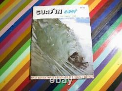 Vtg 1970s Surf Magazine Wave Rider Surf'in East East Coast Surfer +