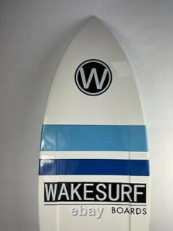 WAKESURF BOARD wakeboards lakes oceans Surf Boards wakeskate comp 4'6 Blue