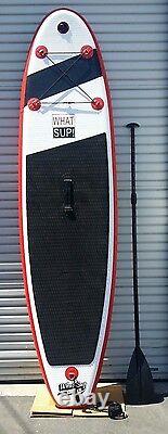 WHAT SUP Stand Up Paddleboard 10' INFLATABLE Brand New Highest Quality