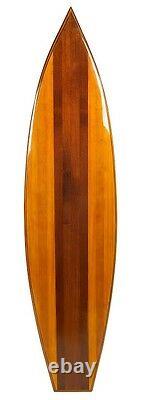 Waikiki Cedar Wood Surfboard Decorative Display Piece (video) FE121