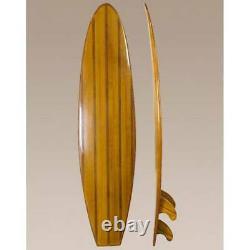 Waikiki Cedar Wood Surfboard Decorative Display Piece (video) FE121