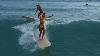 Waikiki Longboard Surfing